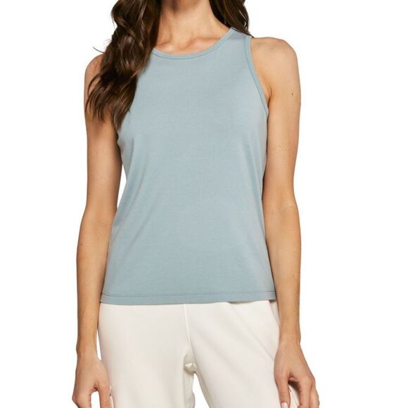 7 Diamonds Modal Relaxed Crewneck Tank Seafoam Size Medium - Picture 1 of 9